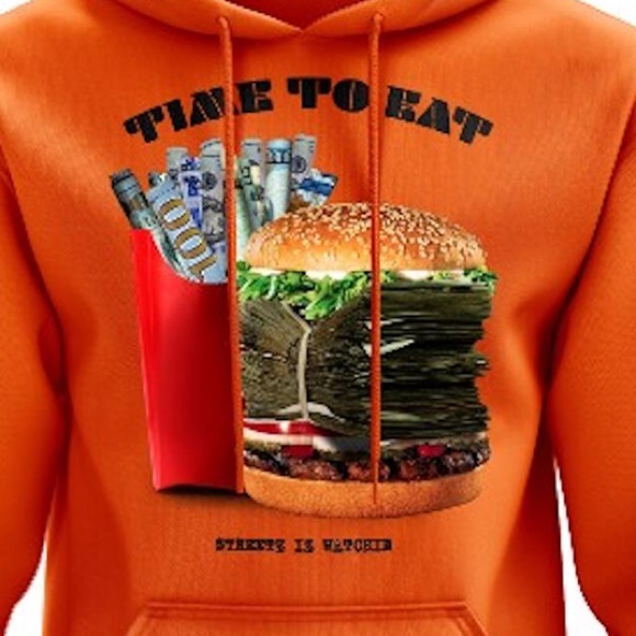 Time to Eat Hoodie - Picture 3 of 4